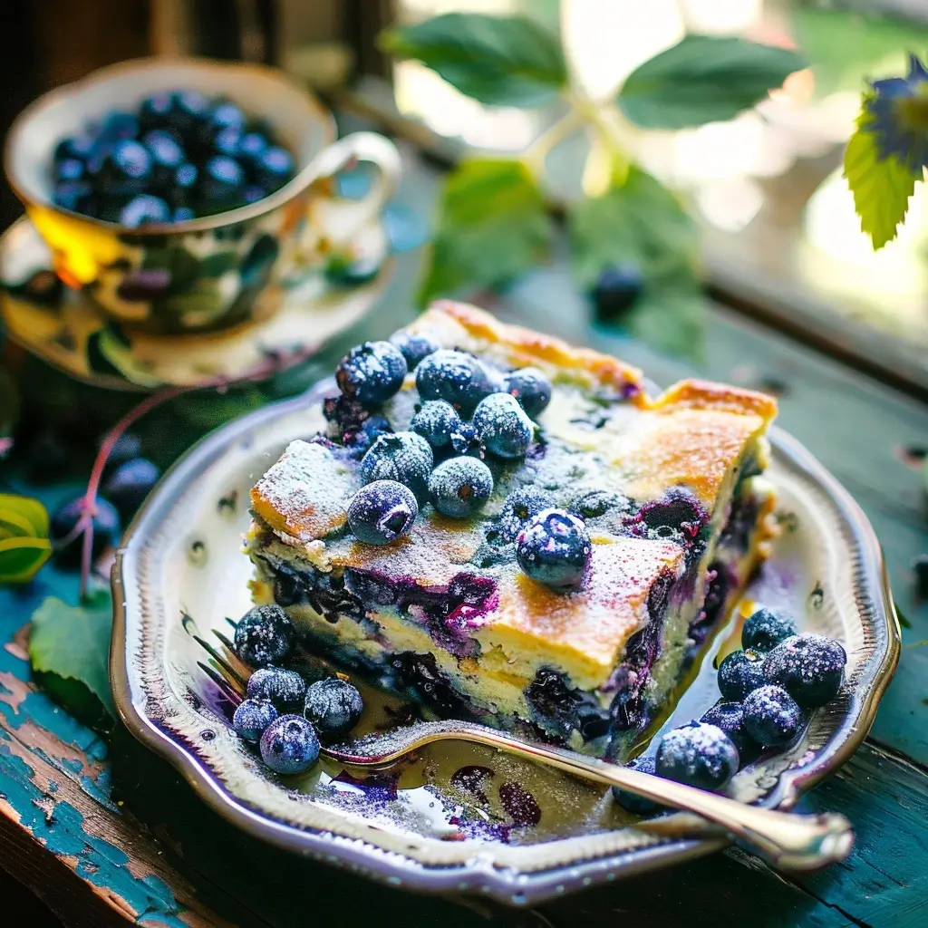 Blueberry Buttermilk Pancake Casserole