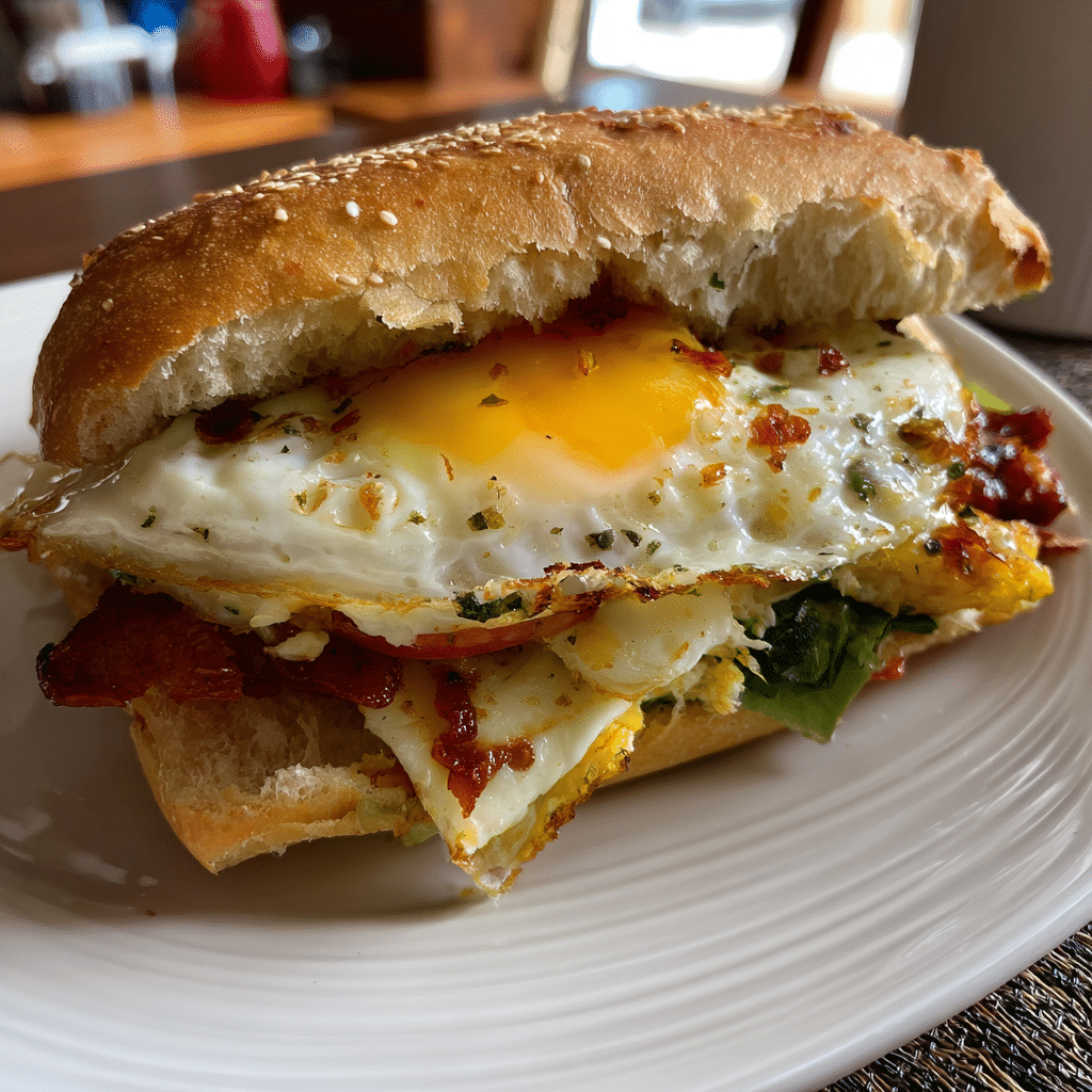 Mediterranean Breakfast Sandwich: How to Make the Perfect Morning Meal