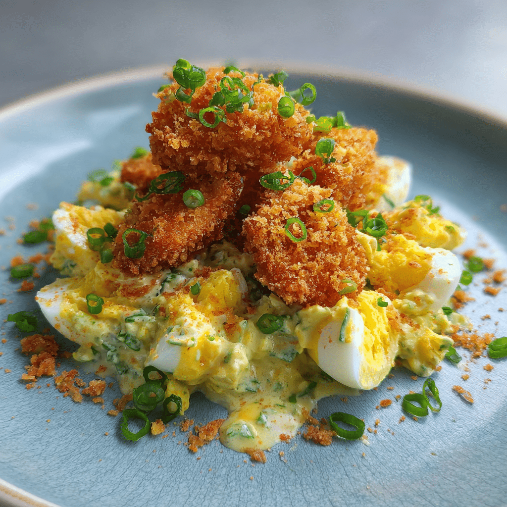 Crispy Egg Salad