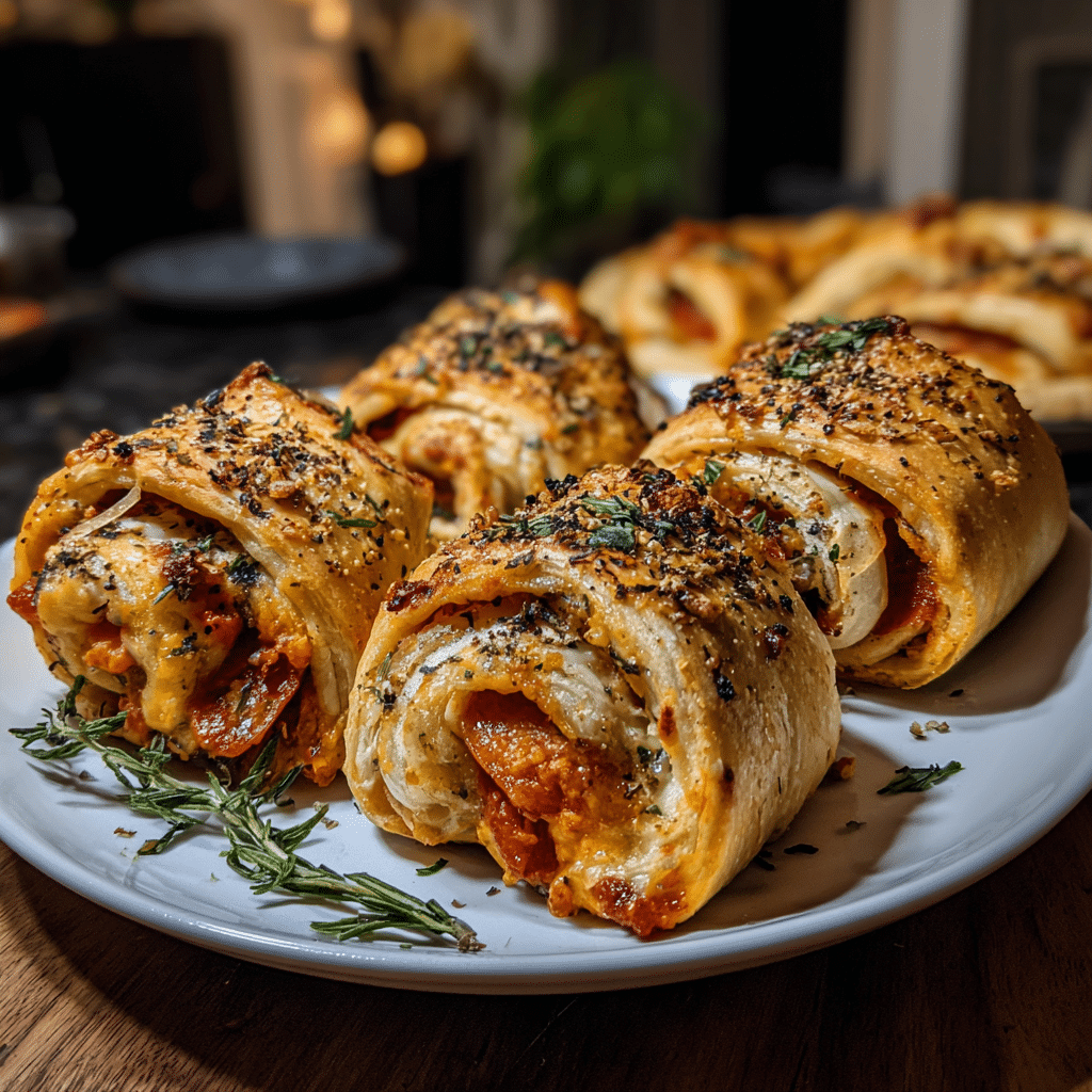 Vegan Pizza Rolls