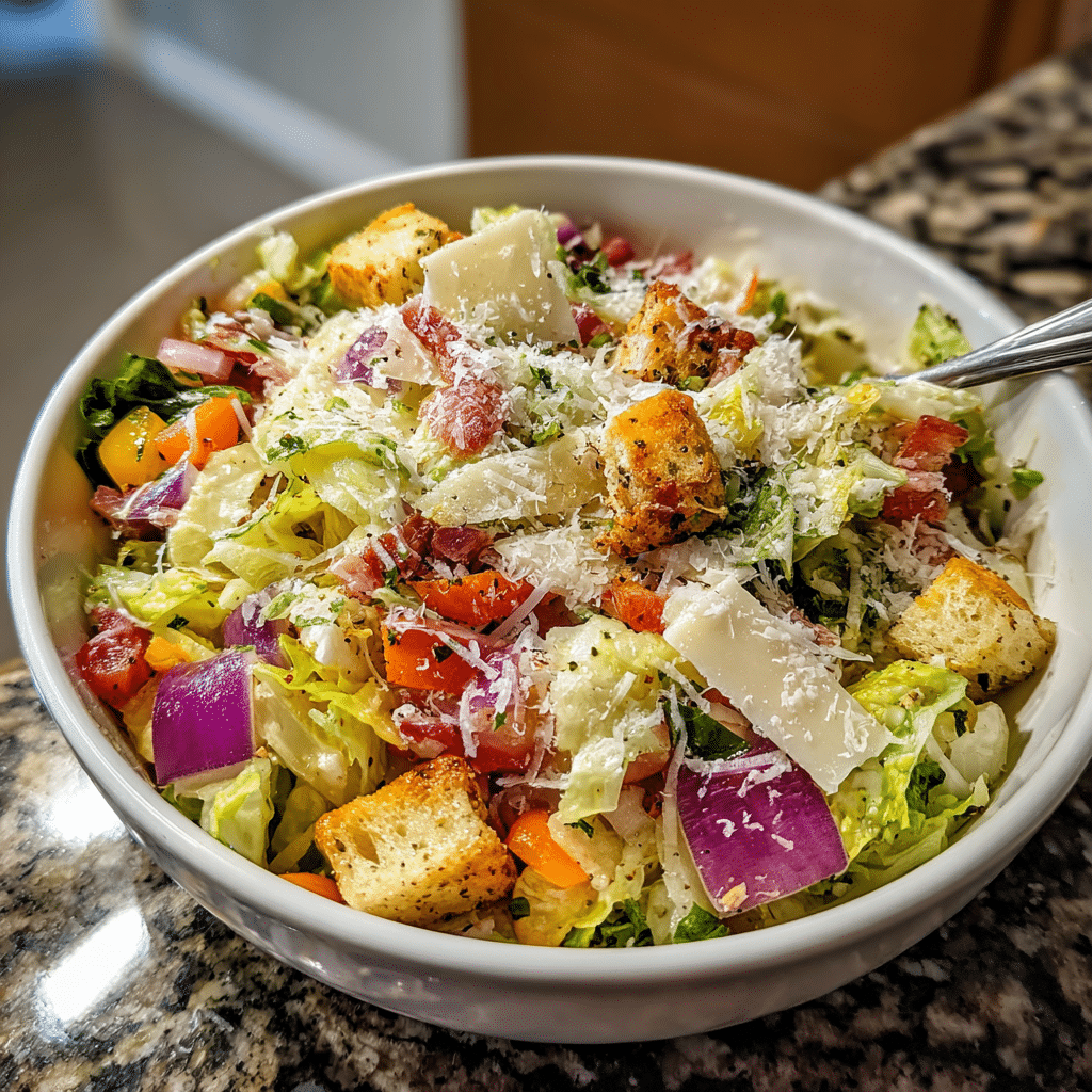 Parmesan Chopped Salad