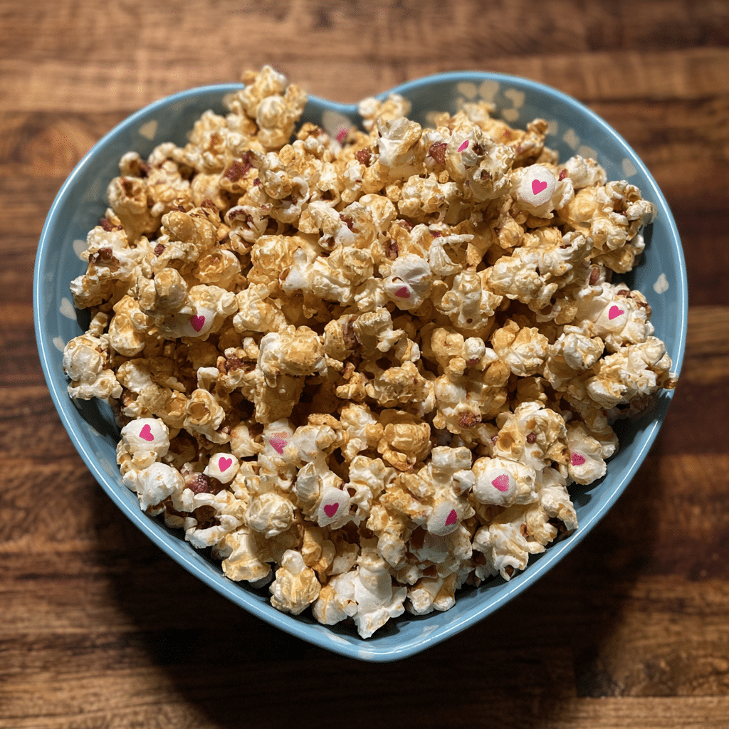 Cupid Crunch Popcorn Recipe