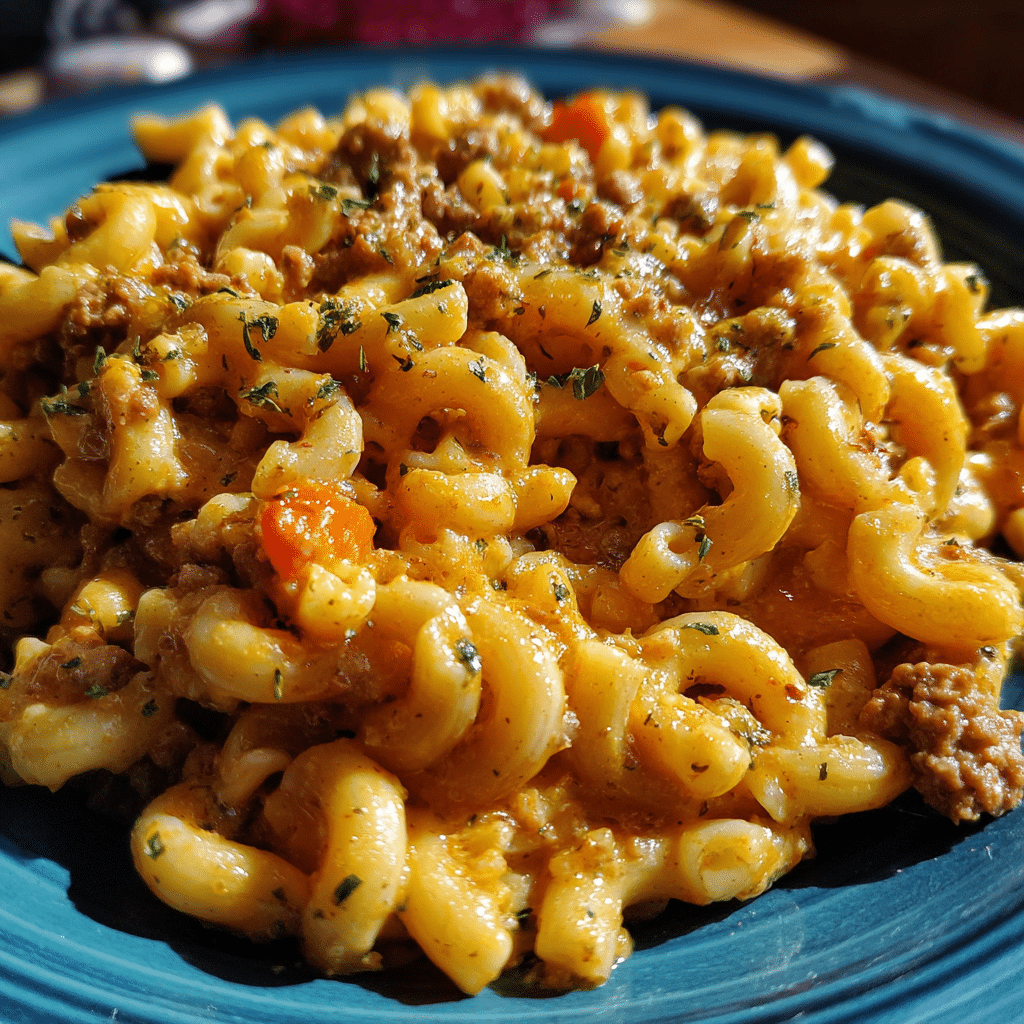 Homemade Hamburger Helper