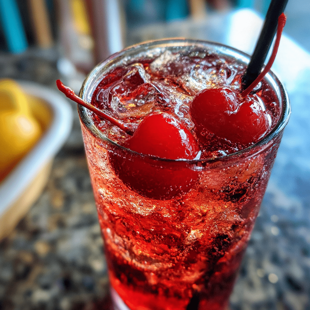 dirty cherry soda