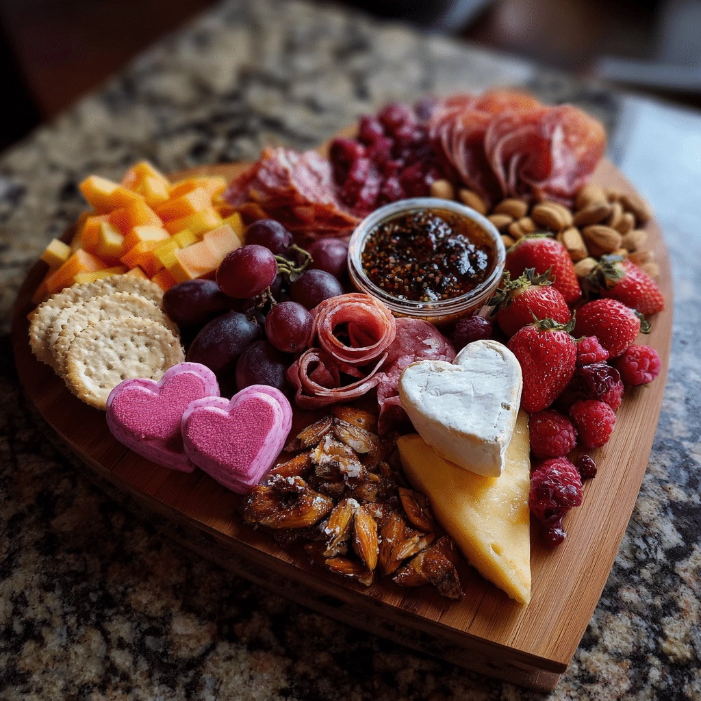 Valentine Charcuterie board