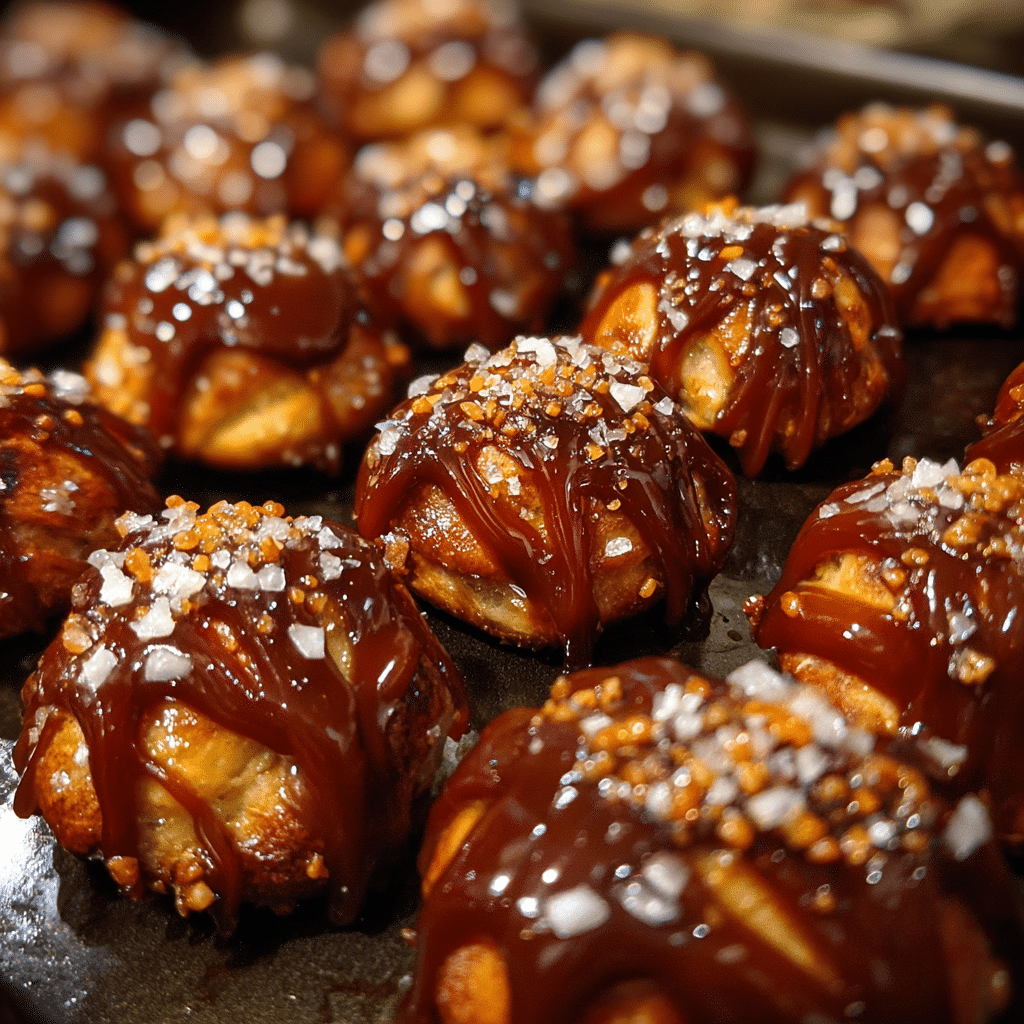 Valentine’s Day Caramel Pretzel Bites