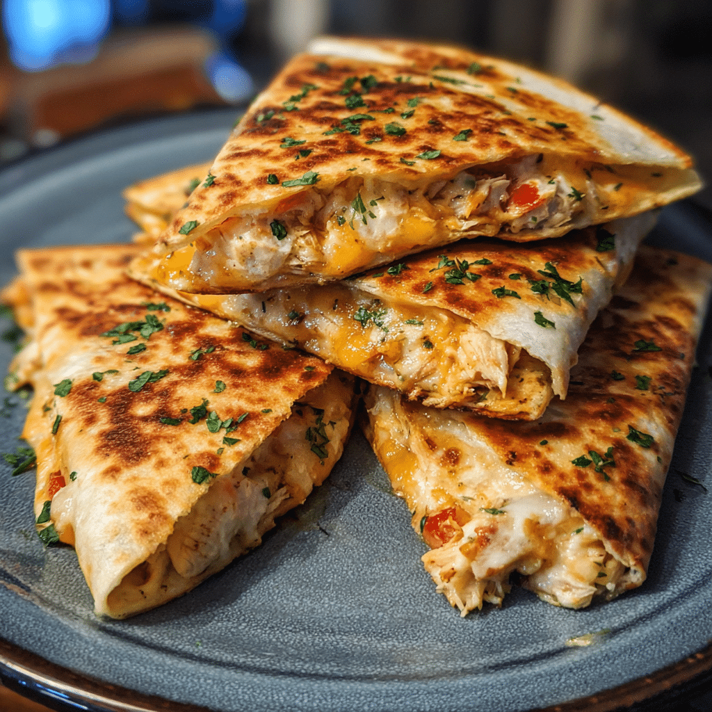 MINI CHICKEN QUESADILLAS