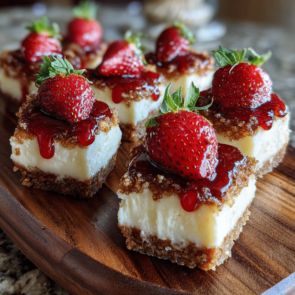 Strawberry Cheesecake Bites