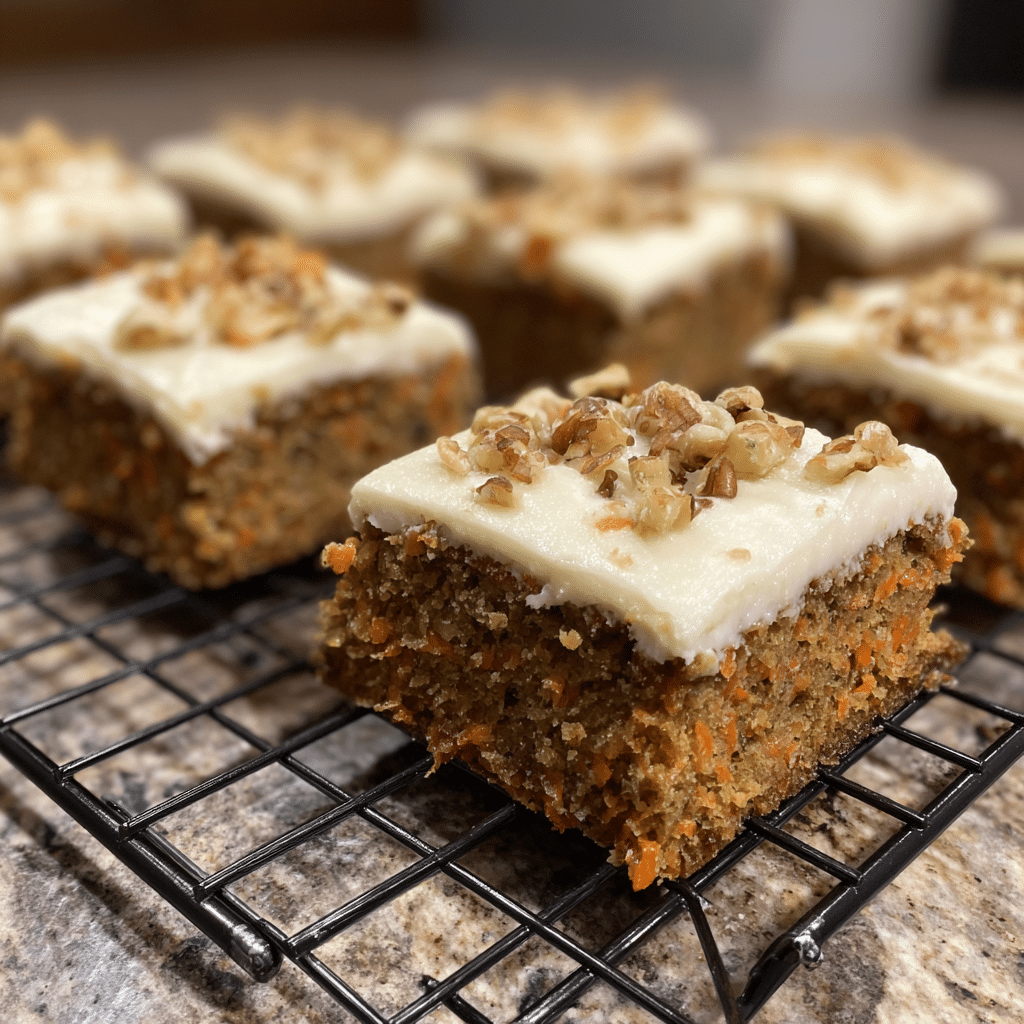 Carrot Cake Bars