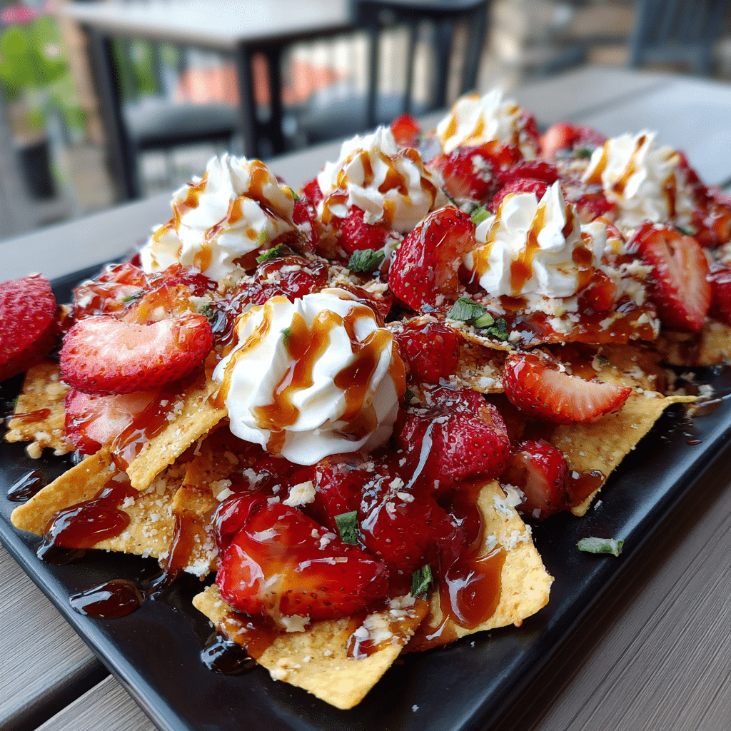 Sweet Strawberry Cheesecake Nachos: Best Recipe for Summer Treats