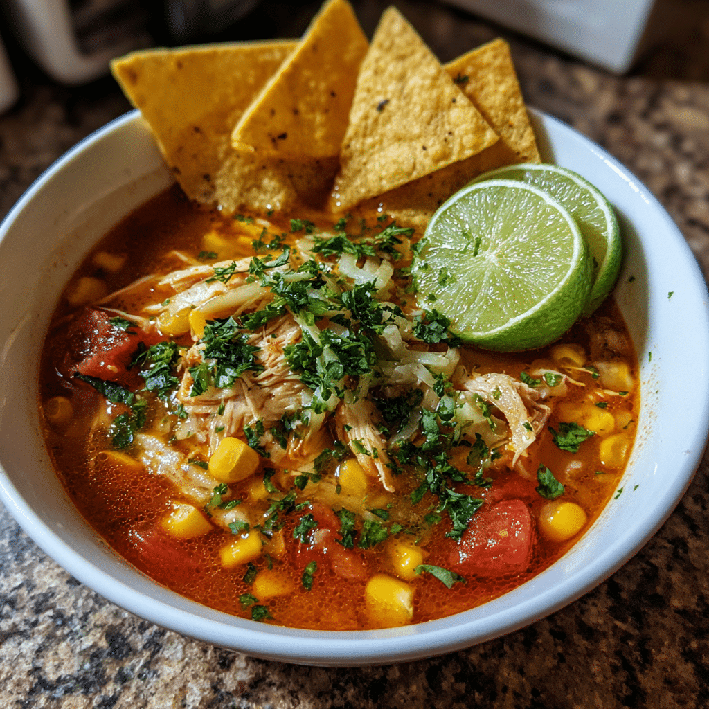 chicken tortilla soup