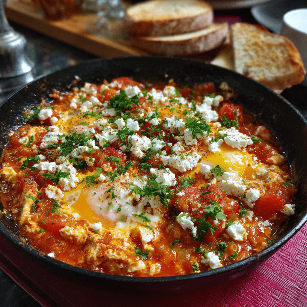 Menemen with Feta