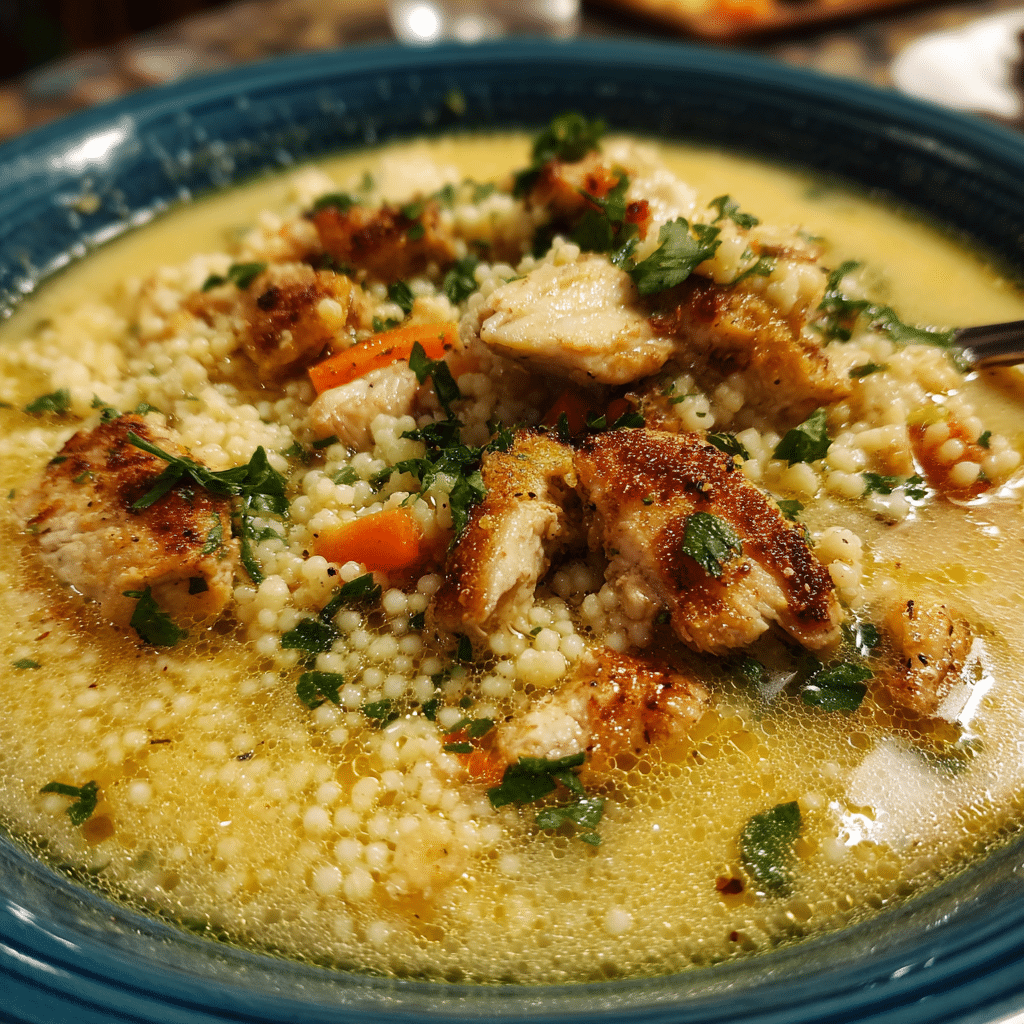 Lemon Chicken Couscous Soup: How to Make This Cozy 30-Minute Meal
