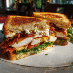 Low Carb Chicken Club Sandwich