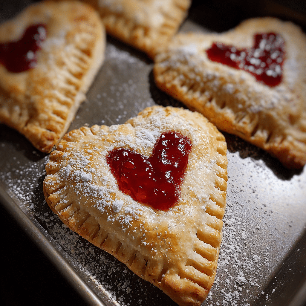 Homemade Heart Pop Tarts with Pie Crust: Easy Valentine's Treat