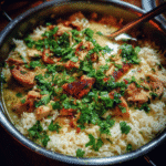 One-Pot Coconut Chicken Brothy Rice: How to Make in 30 Minutes