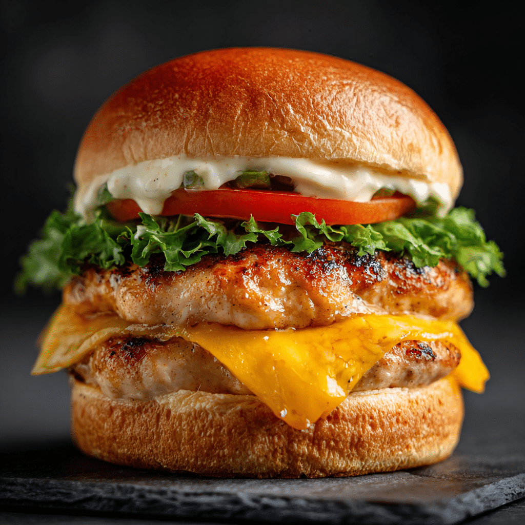 Easy Cheddar Ranch Chicken Burgers: 5 Simple Steps to Perfection