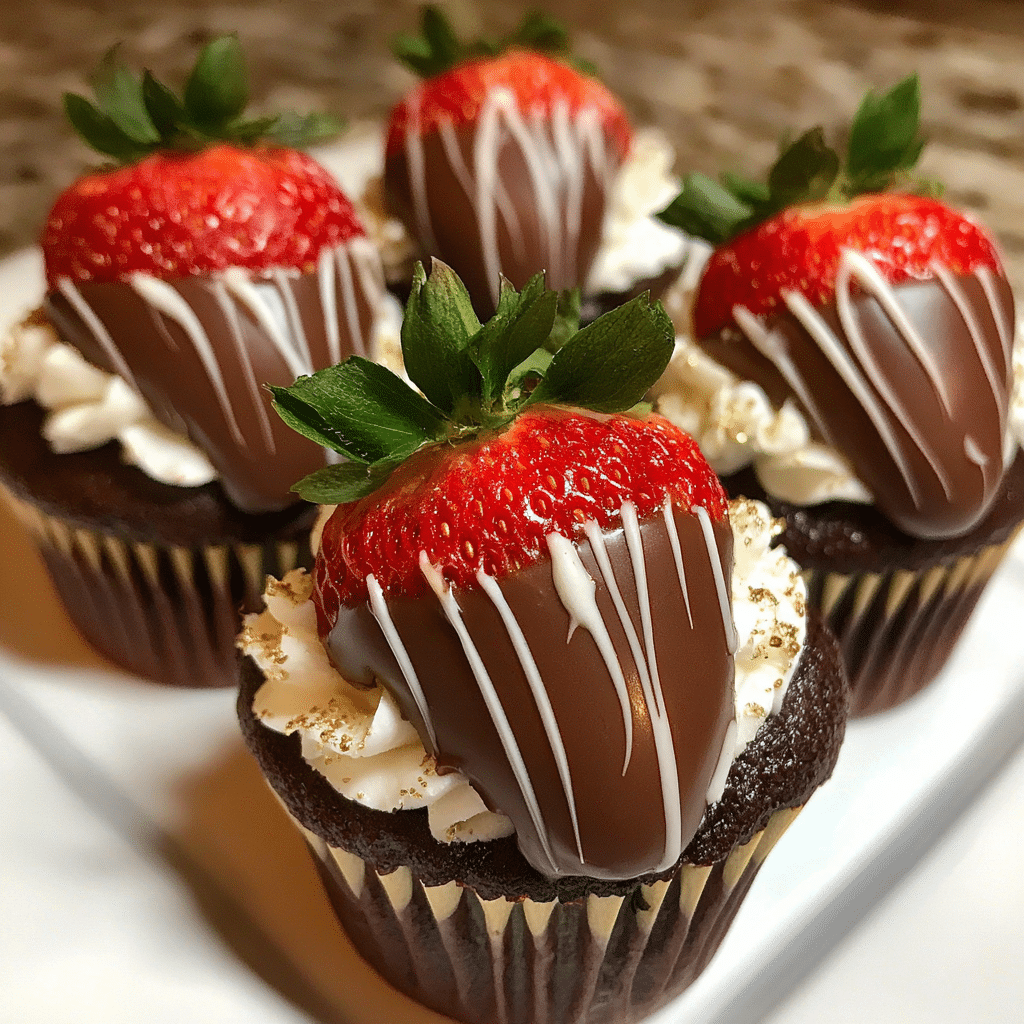 Chocolate Covered Strawberry Cupcakes: How to Make Perfect Ones