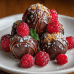 Chocolate Raspberry Truffles