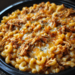 BBQ Chicken Mac and Cheese