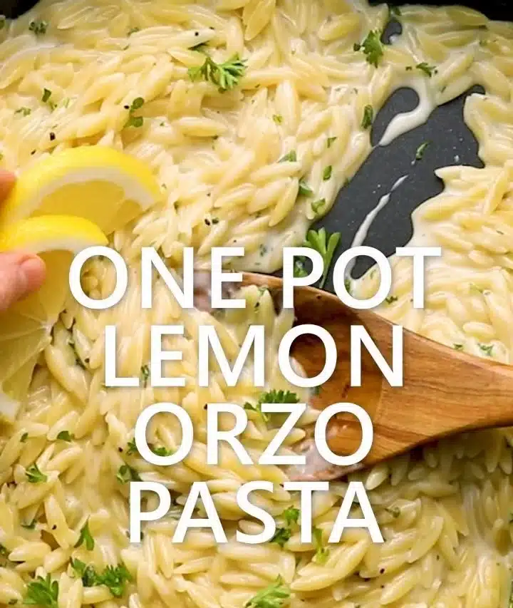 Lemon Orzo Pasta