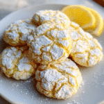 Lemon Crinkle Cookies
