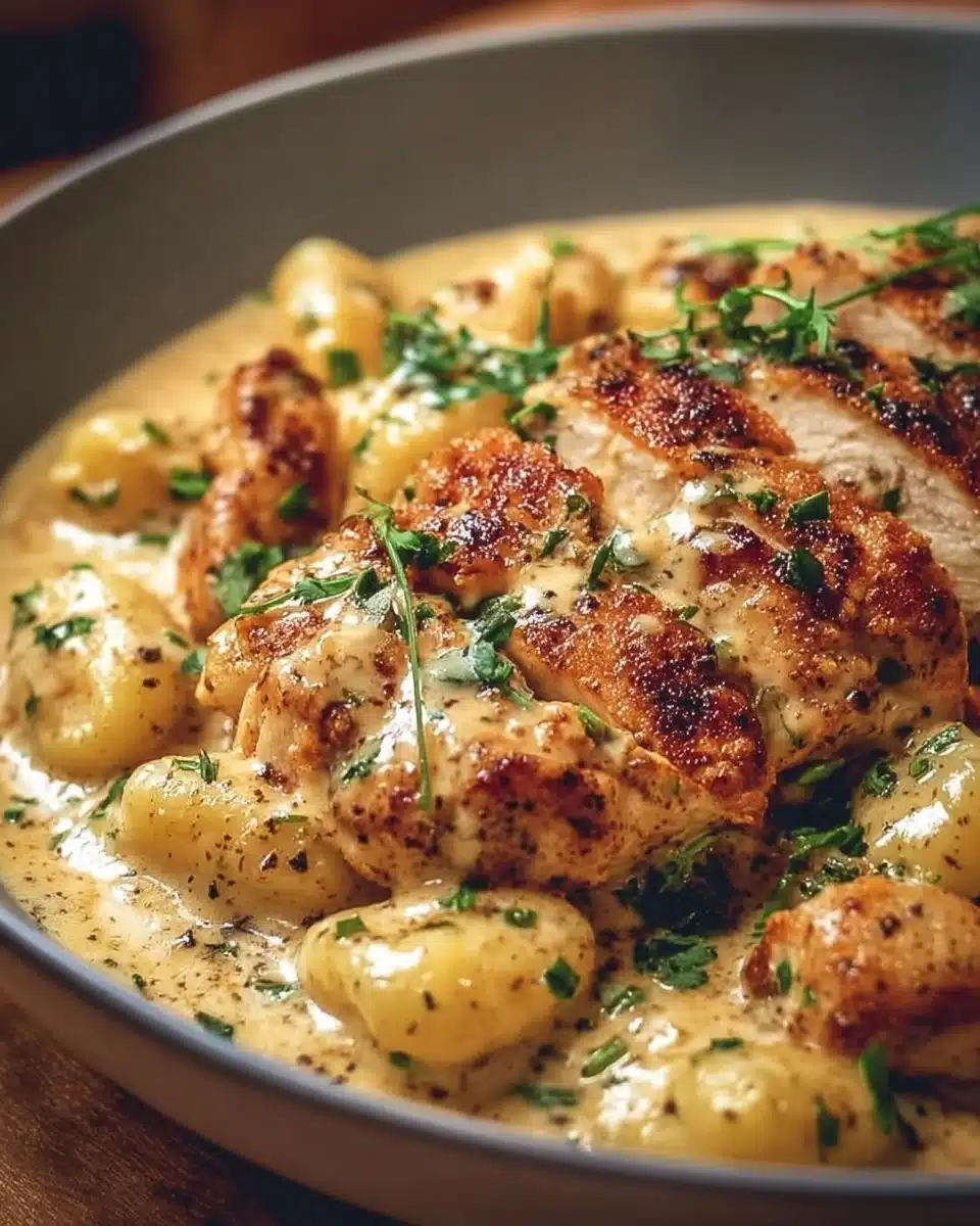 Asiago Chicken Gnocchi