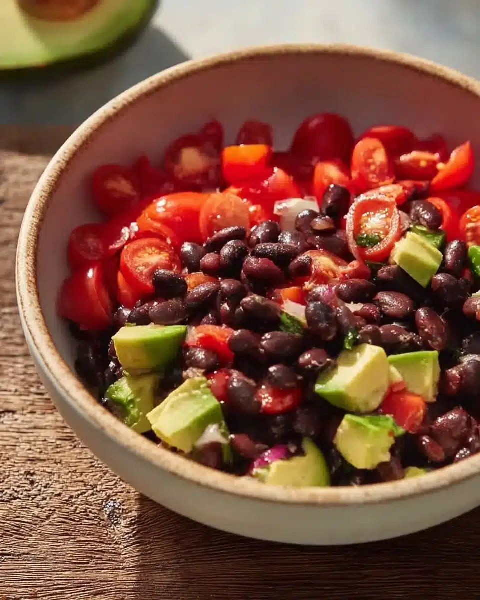 Avocado & Black Bean Salad