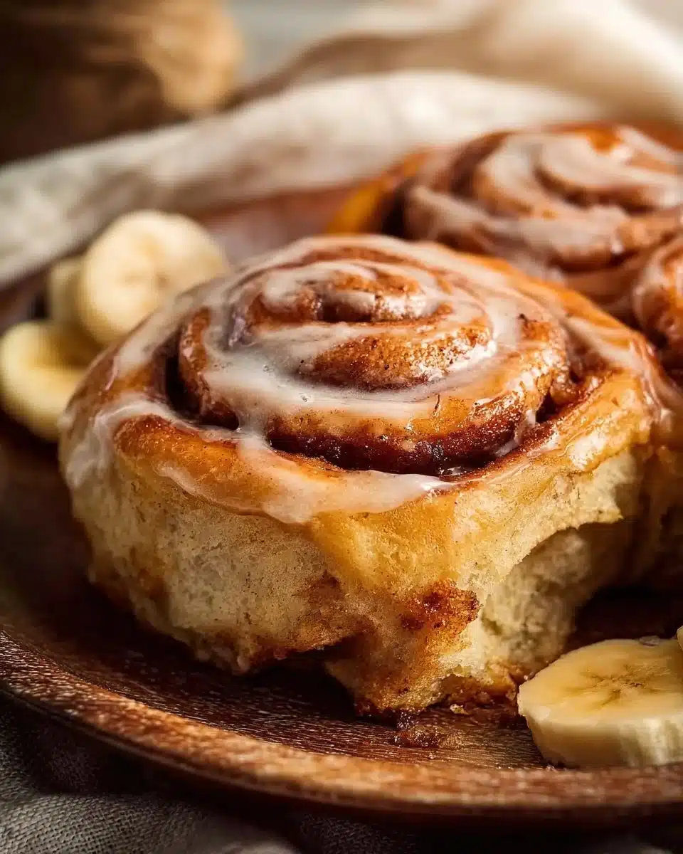 Banana Bread Cinnamon Rolls