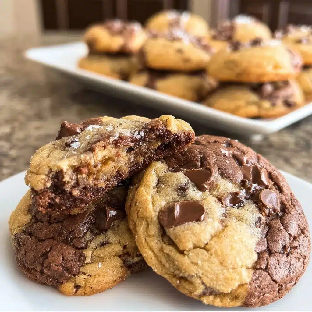 Delicious Brookie Cookies combining brownies and cookies for a delightful treat