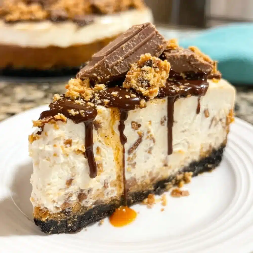 Butterfinger Cheesecake