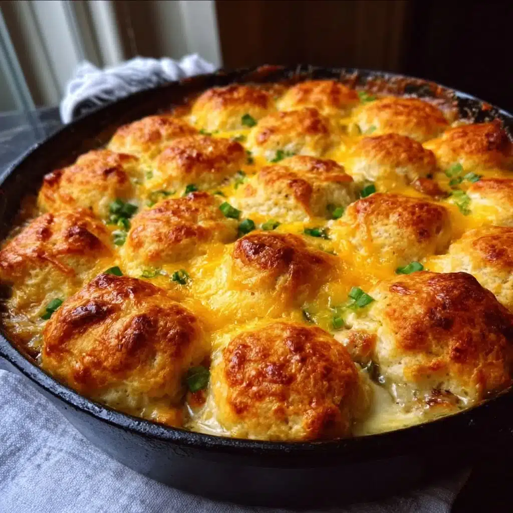 Chicken Bubble Biscuit Bake Casserole