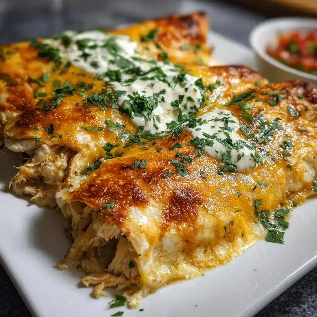 Cream Cheese Chicken Enchiladas Recipe