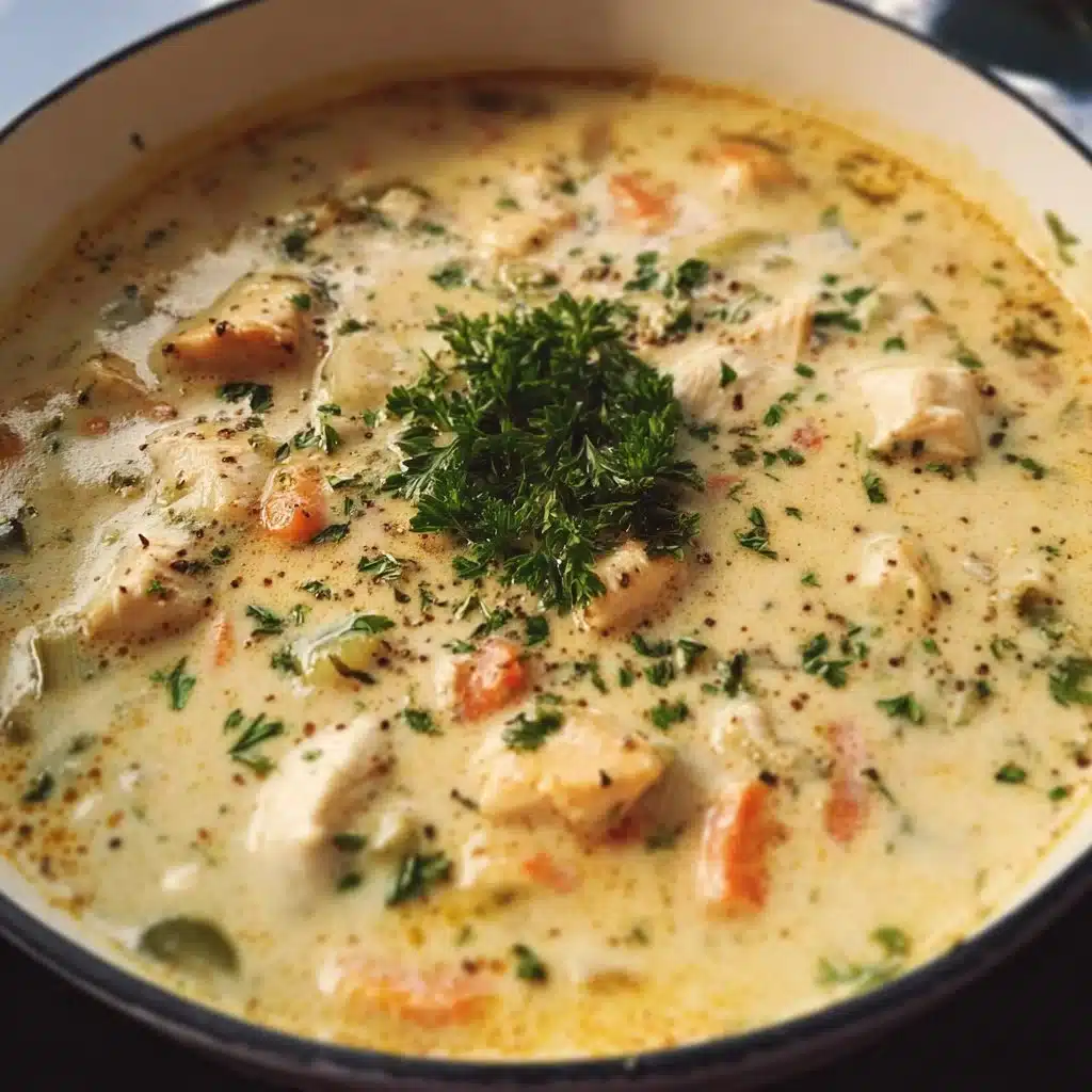 Creamy Keto Chicken Cream Cheese Soup