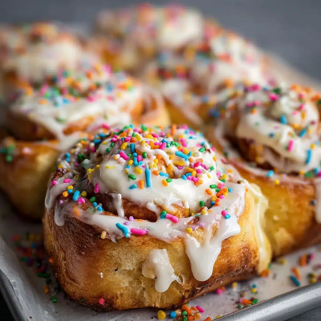 Funfetti Cinnamon Rolls