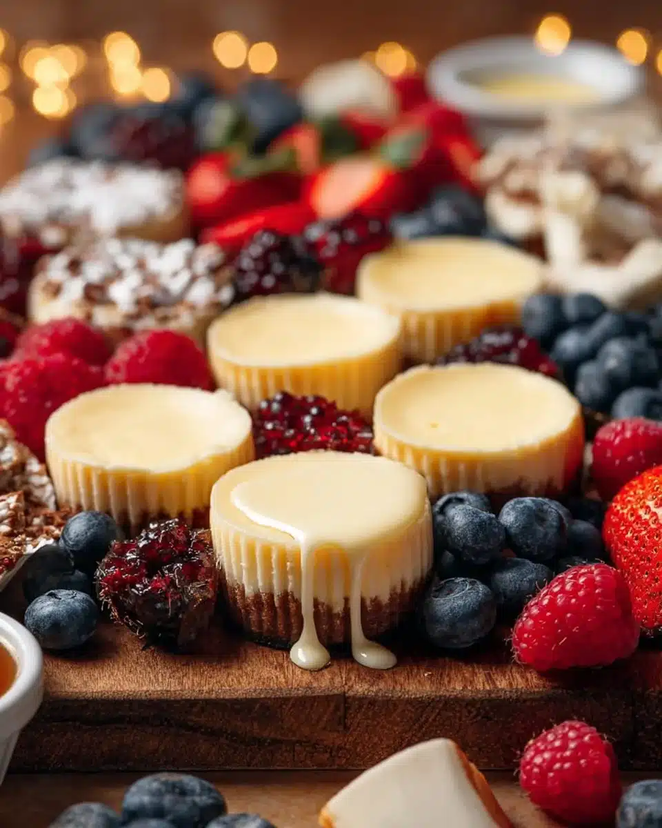 How To Make An Epic Mini Cheesecake Board