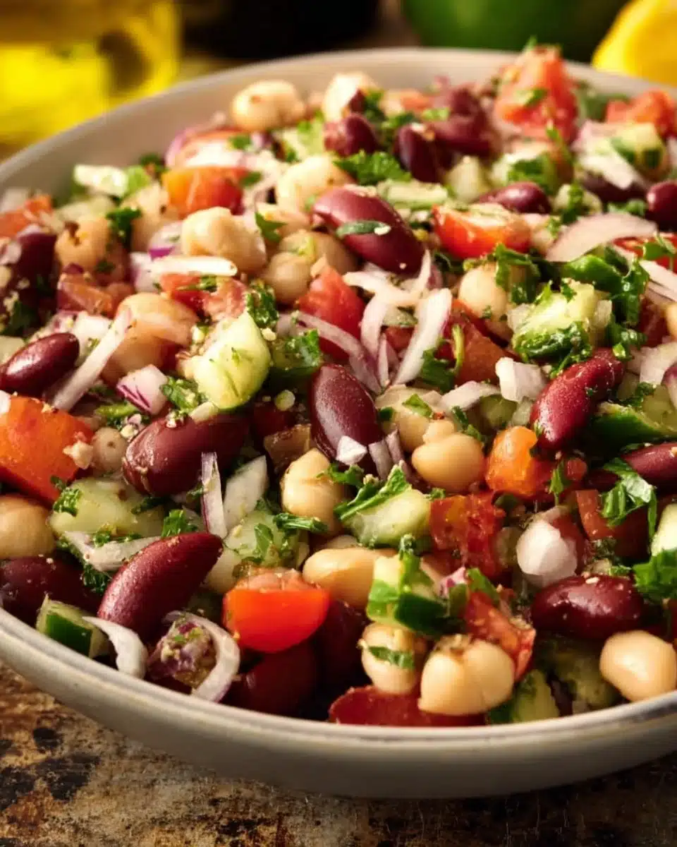 Mediterranean Bean Salad