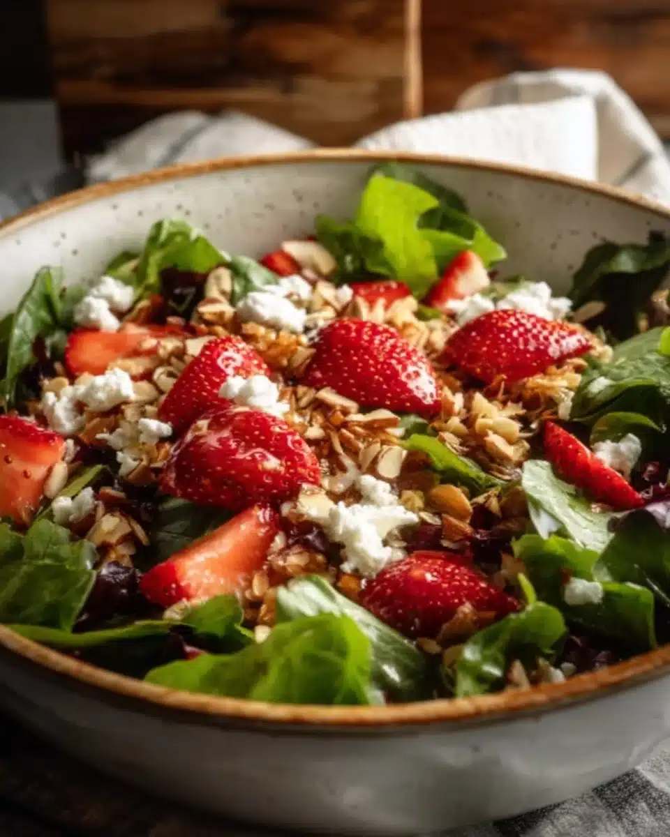 Strawberry Crunch Salad