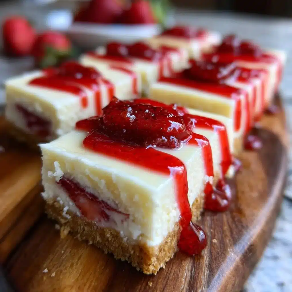 Strawberry Cheesecake Bars