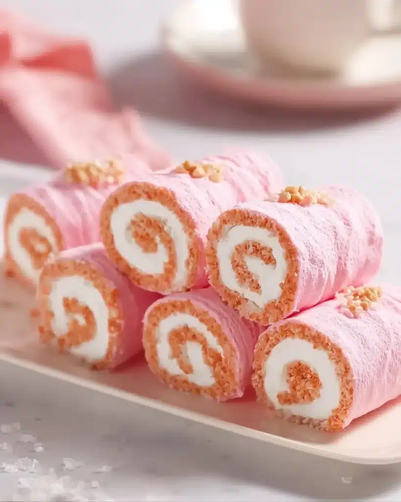 Freshly baked Thousand Layer Pastry with golden flaky layers