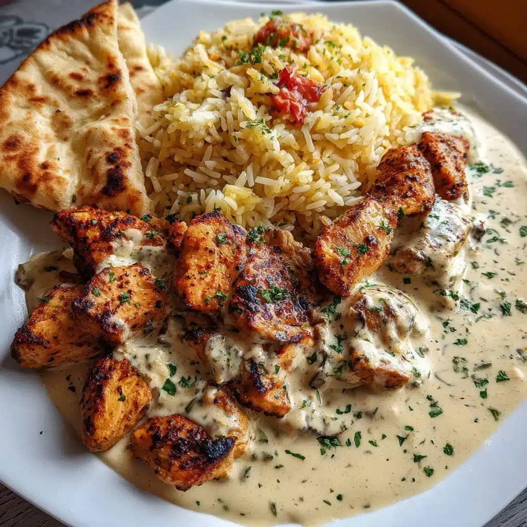 Turkish Chicken with Creamy White Sauce: A Flavor Delight!