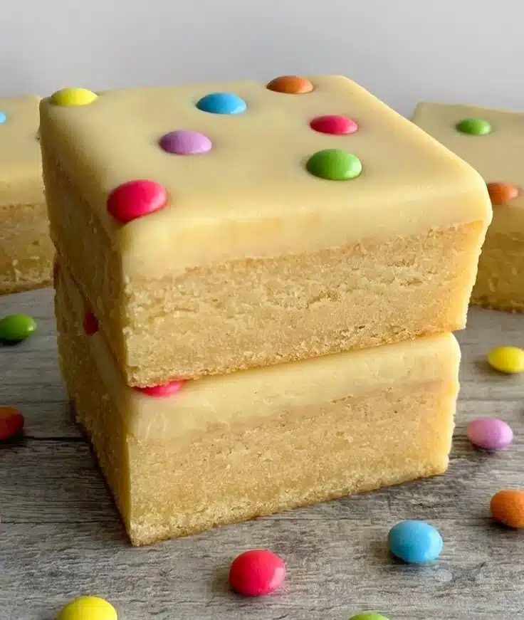 WHITE CHOCOLATE COSMIC BROWNIES