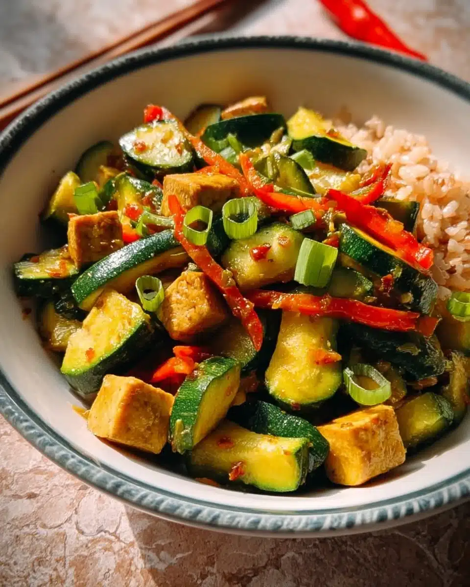 Zucchini Stir Fry