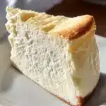 Slice of delicious New York Style Cheesecake topped with fresh berries