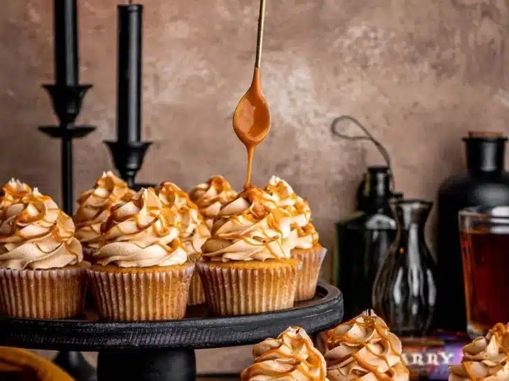 Butterbeer Cupcakes