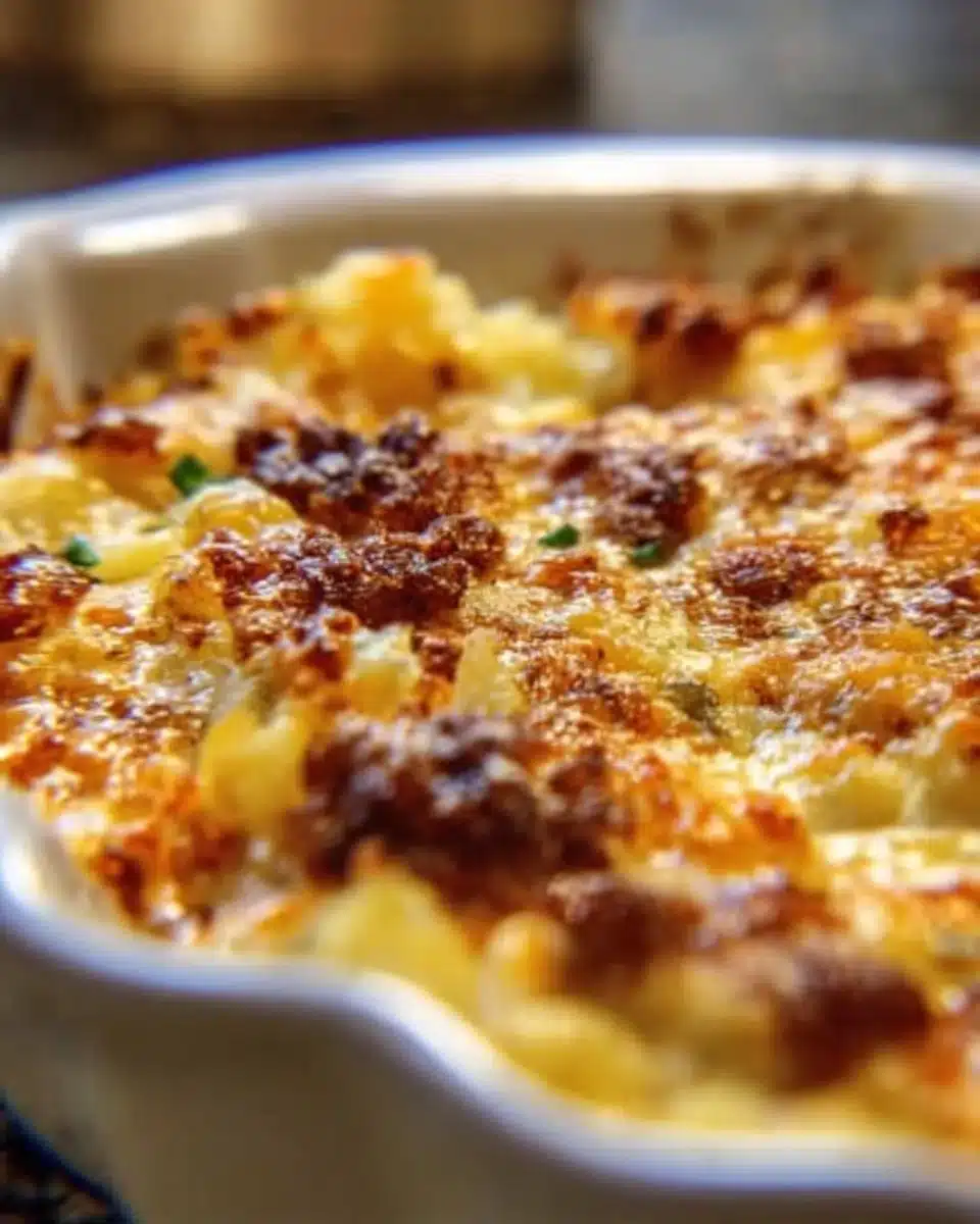 Cheesy Potato Breakfast Casserole