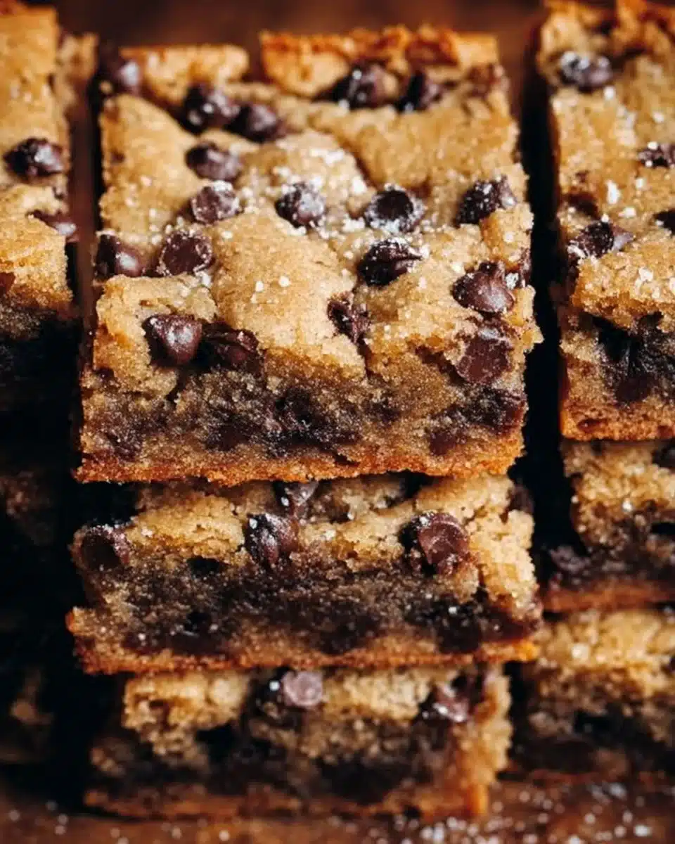 Chocolate Chip Cookie Butter Bars | Butternut Bakery