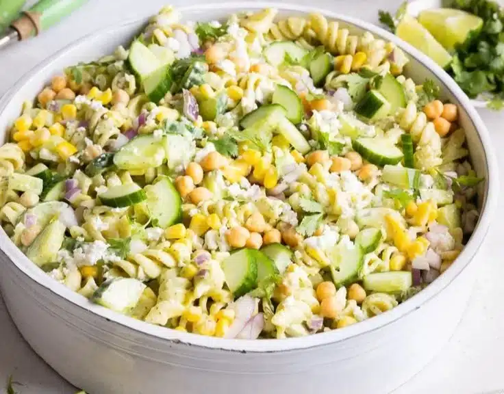 Cilantro Lime Pasta Salad