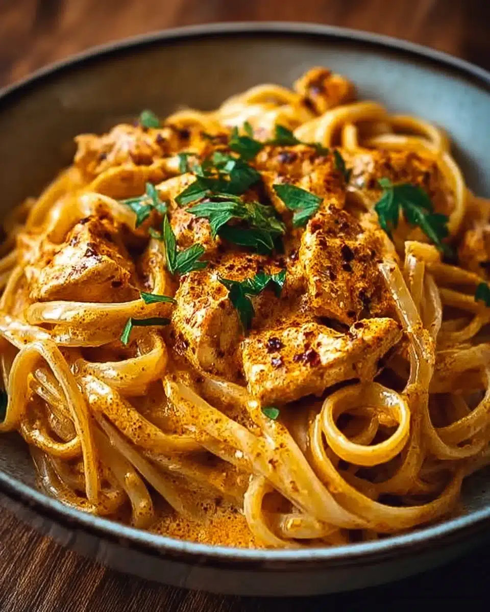 Cowboy Butter Chicken Linguine