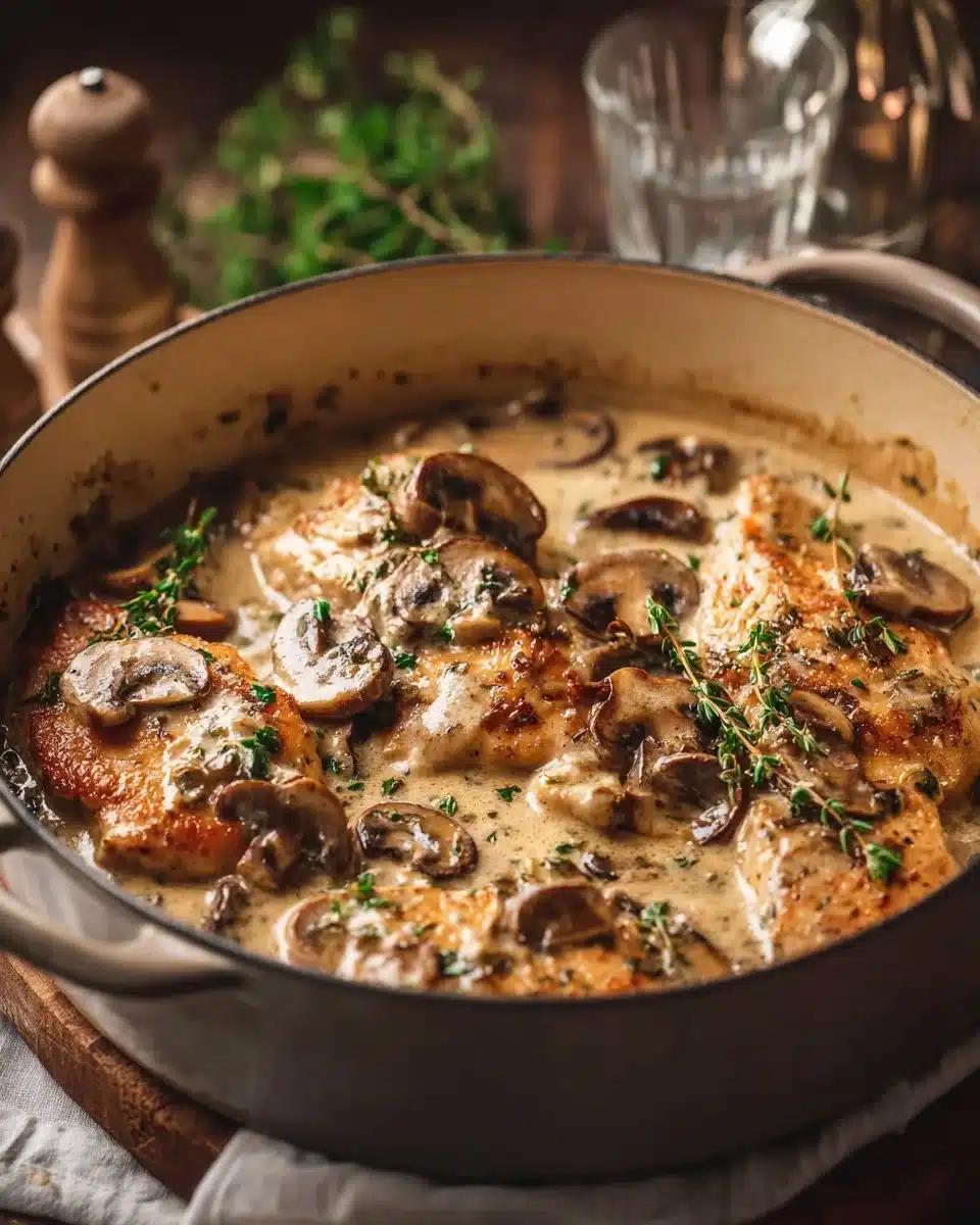 Creamy Mushroom Chicken